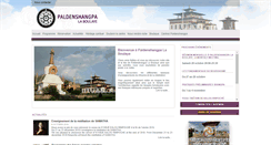 Desktop Screenshot of paldenshangpa-la-boulaye.com