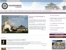 Tablet Screenshot of paldenshangpa-la-boulaye.com